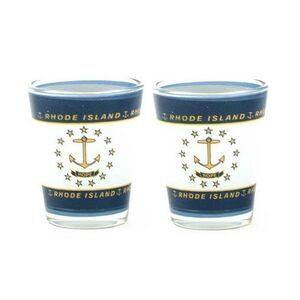 Rhode Island State Shot Glass 2 Pack